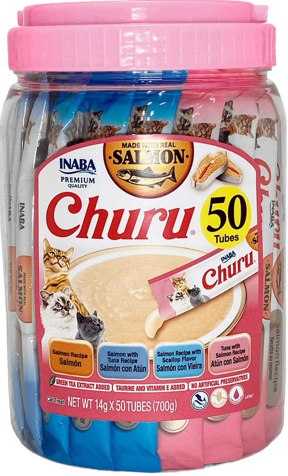 SALMON BOTE 50 STICKS CHURU
